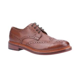 Cotswold Mens Quenington Goodyear Welt Lace Up Leather Shoe / Brown